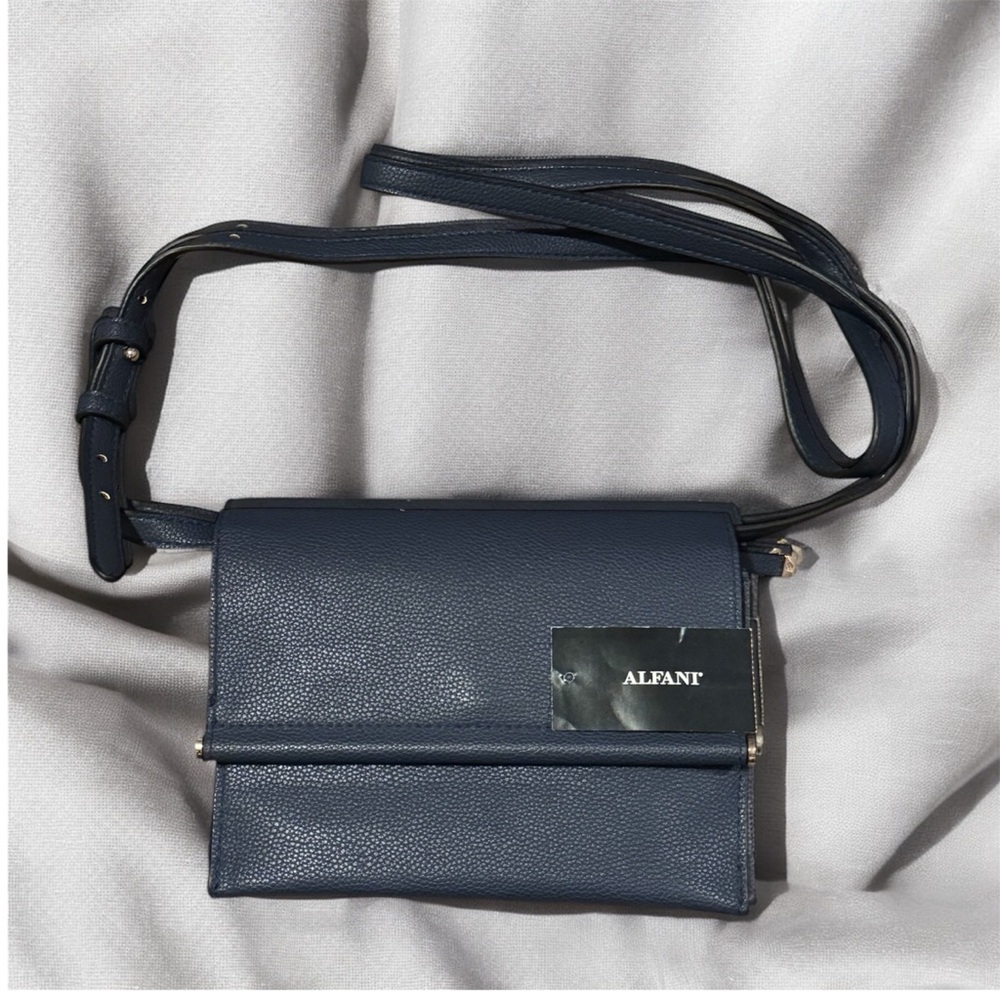 Alfani navy blue crossbody